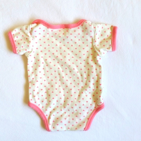 sandy & simon sleeper & bodysuit layering matching set 0-3 months baby girl - Picture 3 of 6